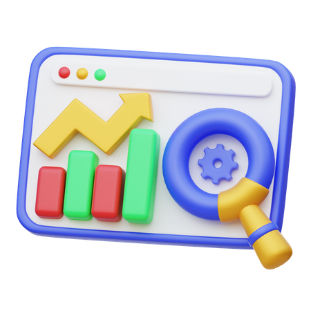 Market Research  3D Icon