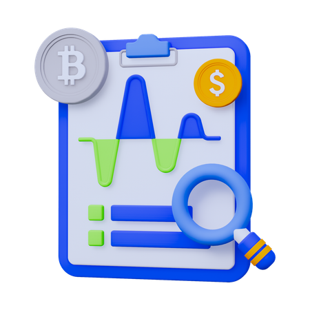 Market Research  3D Icon