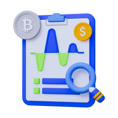 Market Research  3D Icon