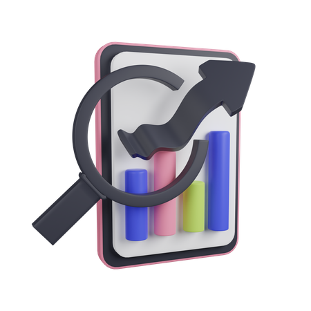 Market Research  3D Icon