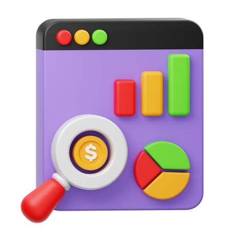 Market Research  3D Icon