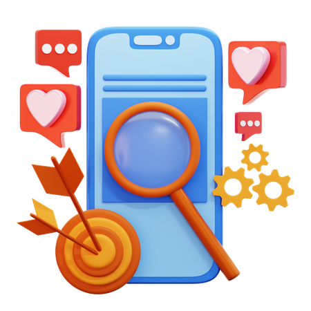 Market Research  3D Icon