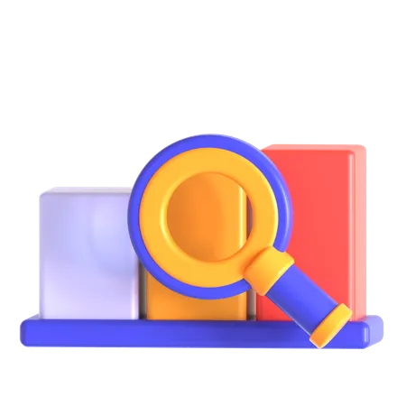 Market Research  3D Icon