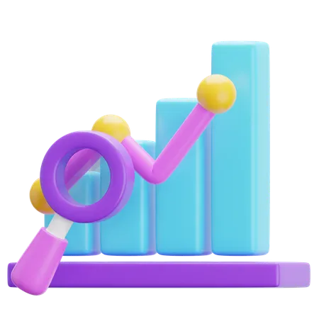 Market Research  3D Icon