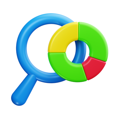 Market Research  3D Icon