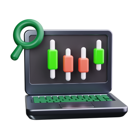 Market Research  3D Icon