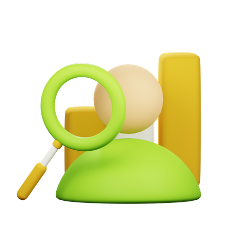 Market Research 3D Icon