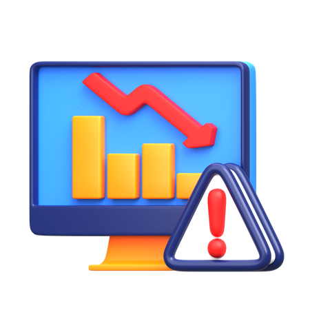 Market risk  3D Icon