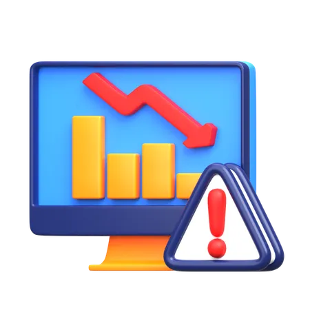 Market risk  3D Icon