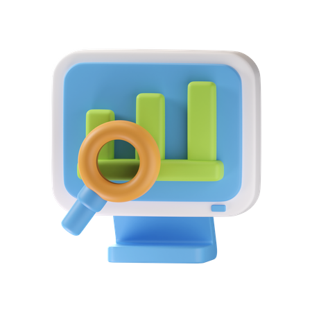 Market Search  3D Icon