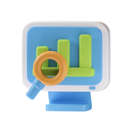 Market Search  3D Icon