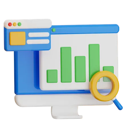 Market Trading  3D Icon