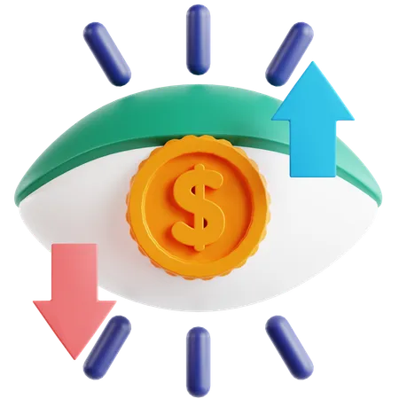 Market Vision  3D Icon