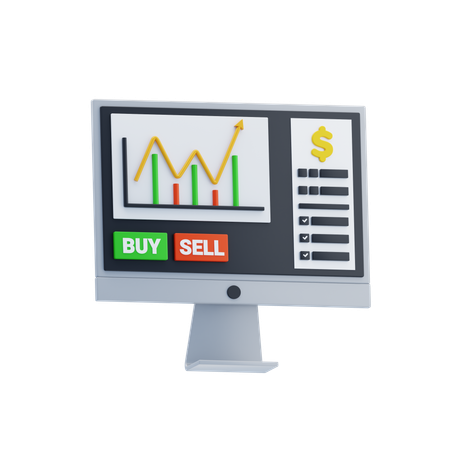 Market Volatility  3D Icon