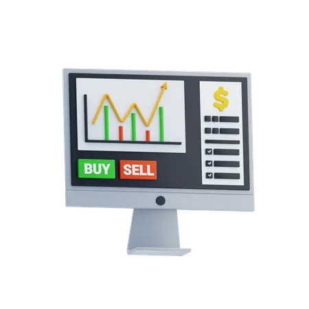 Market Volatility  3D Icon
