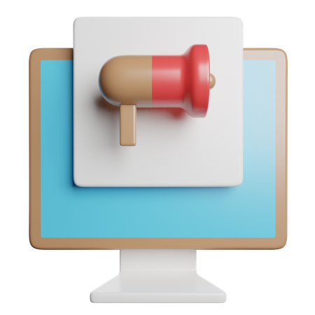 Marketing  3D Icon