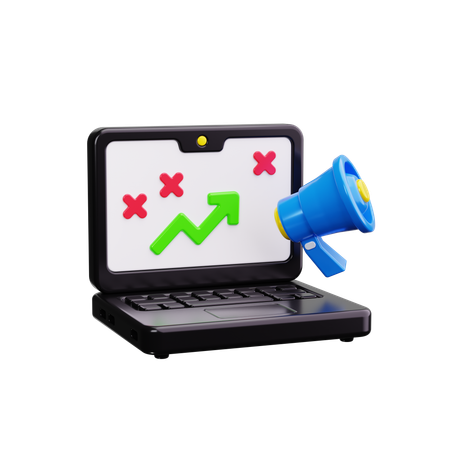 Marketing  3D Icon