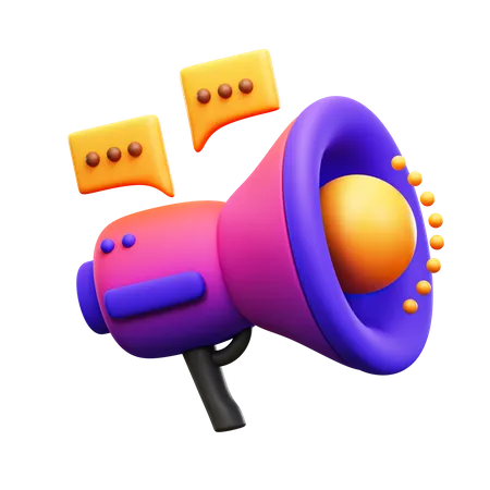 Marketing  3D Icon