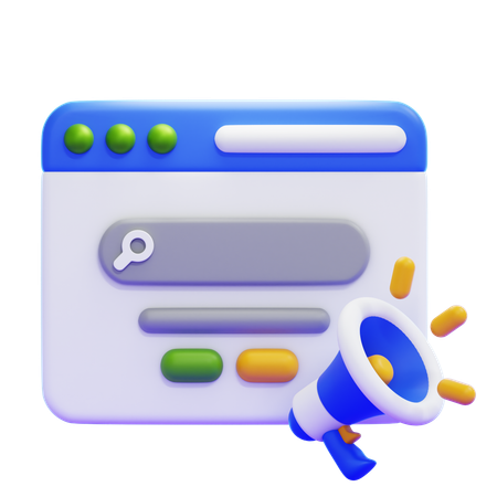 MARKETING  3D Icon