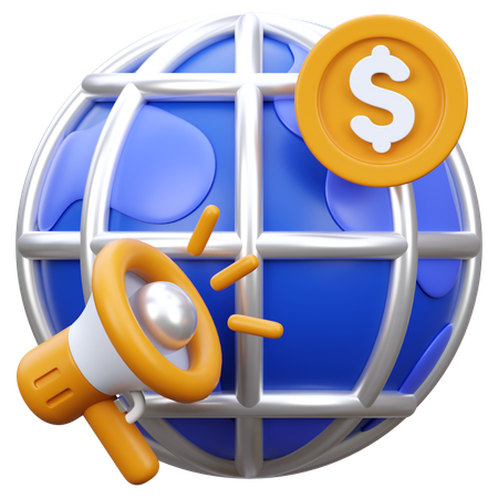 Marketing  3D Icon