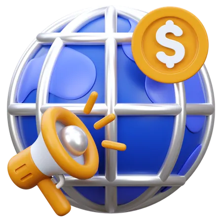 Marketing  3D Icon