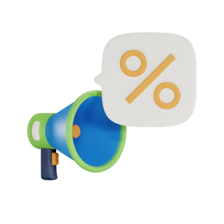 Marketing  3D Icon