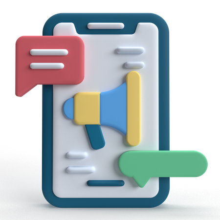 Marketing  3D Icon