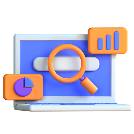 Marketinganalyse  3D Icon