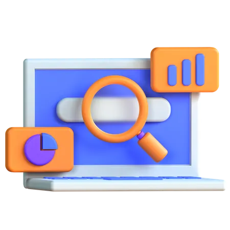 Marketinganalyse  3D Icon