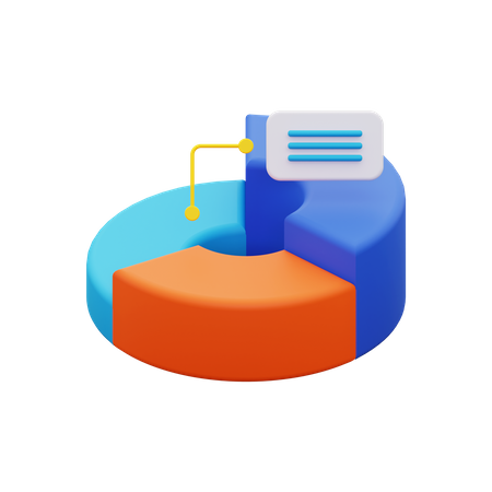 Marketing analysis  3D Icon