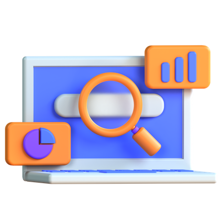 Marketing Analysis  3D Icon