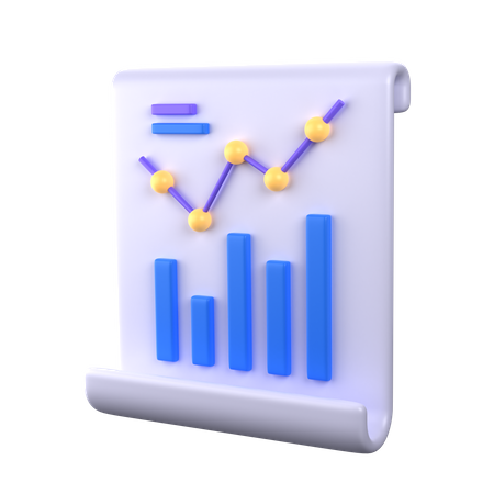 Marketing Analysis Report 3D Icon
