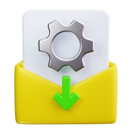 マーケティングオートメーション  3D Icon