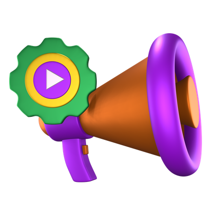 Marketing Automation  3D Icon