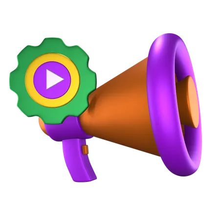 Marketing Automation  3D Icon