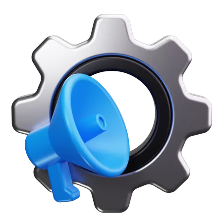 Marketing Automation  3D Icon