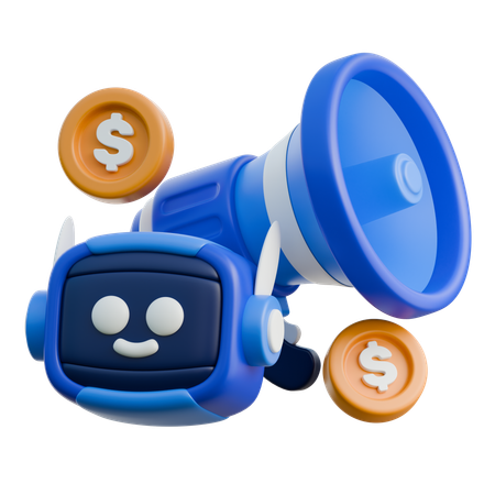 Marketing Automation  3D Icon