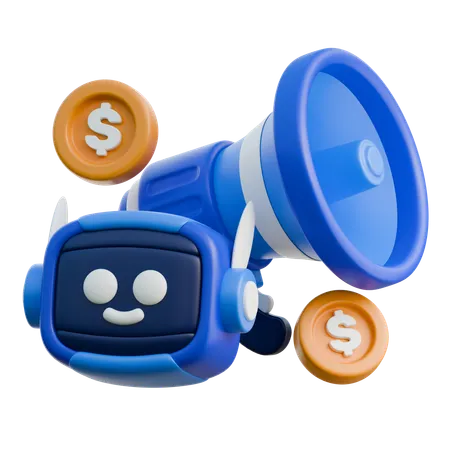 Marketing Automation  3D Icon