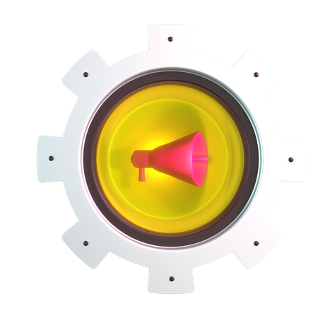 Marketing Automation  3D Icon