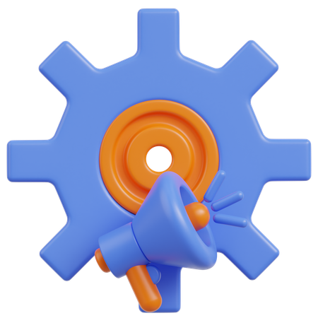 Marketing Automation  3D Icon