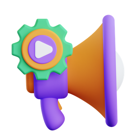 Marketing Automation 3D Icon
