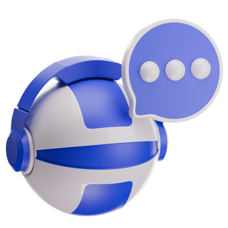 Marketing Automation Robot  3D Icon