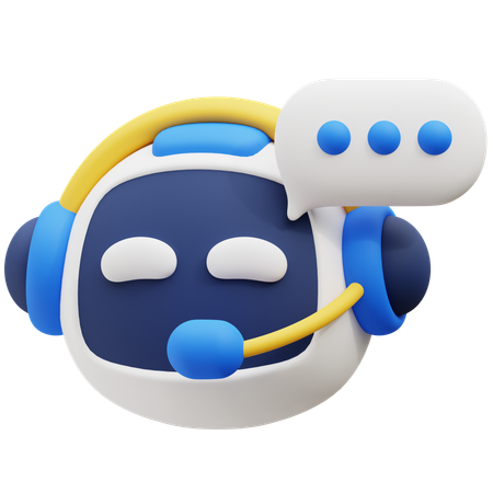 Marketing Automation Robot  3D Icon