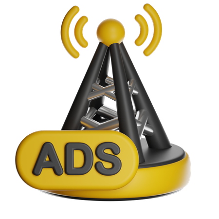Marketing Broadcasting  3D Icon