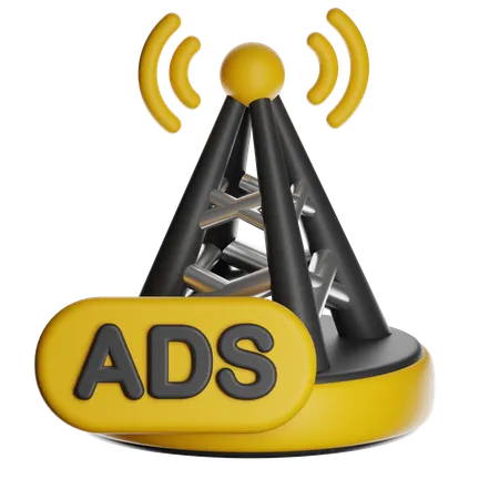 Marketing Broadcasting  3D Icon
