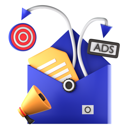 Marketing Campaign  3D Icon