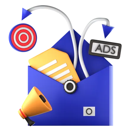 Marketing Campaign  3D Icon