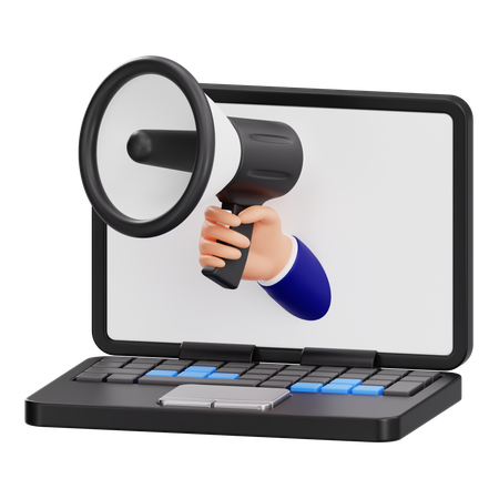 Marketing campaign  3D Icon