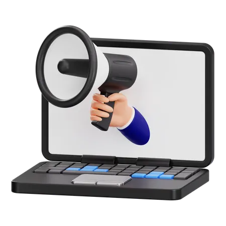 Marketing campaign  3D Icon