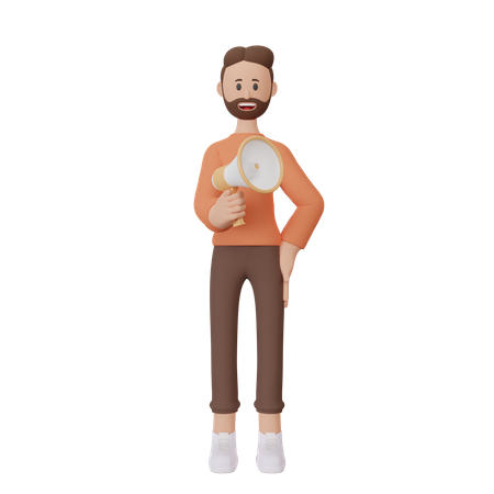 Marketing campaign  3D Icon